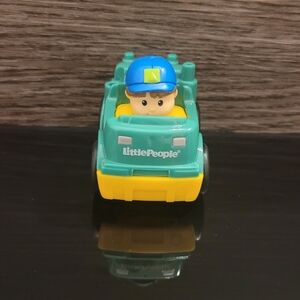 Little People Fisher-Price Wheelies recycling bin